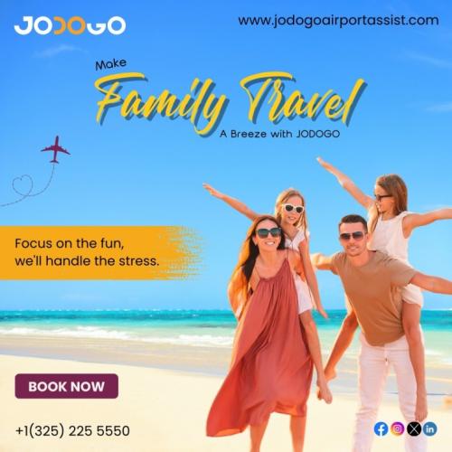 Make Family Travel a breeze with JODOGO Airport Assistance