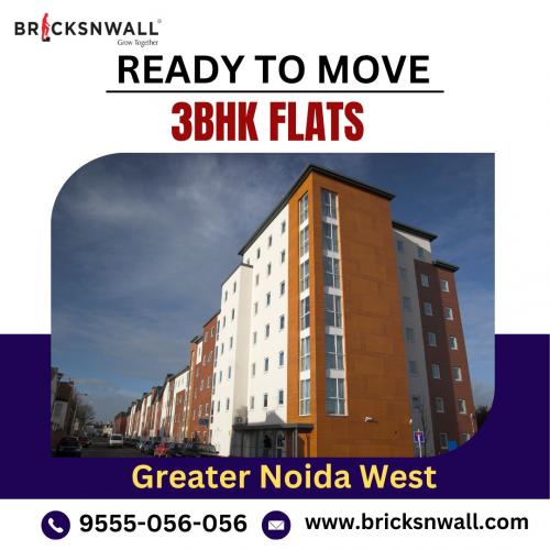 3BHK Ready To Move Flats in Greater Noida West