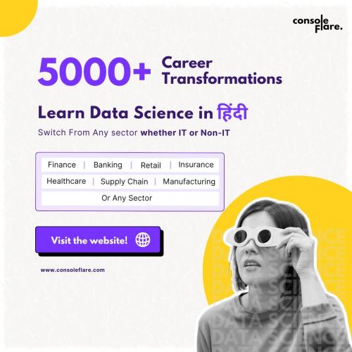 Online Data Science Courses in Noida By Console Flare