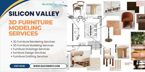 3D Furniture Modeling Services