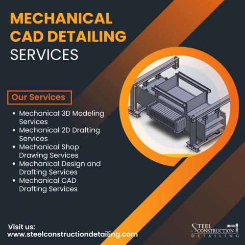 Mechanical CAD Detailing Services - Steel Construction Detailing (4)