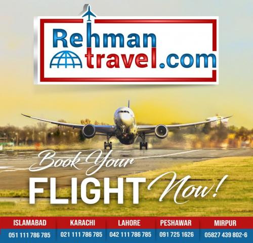 Book Your Flight Cheap Flights   by Rehman Travel - Cheap Flights - Airline Tickets - Best Travel Agency In Pakistan -Travel