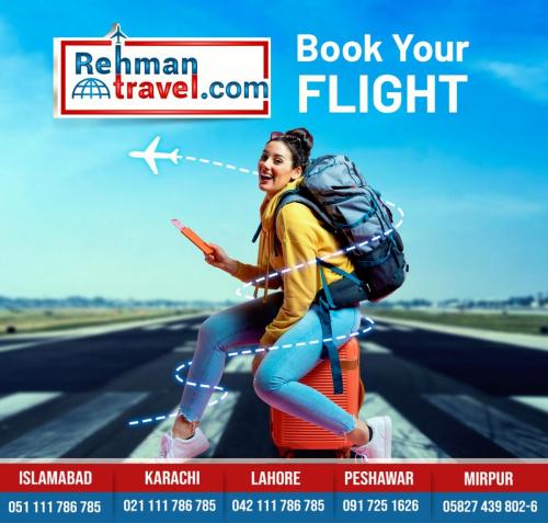 Book Your Flight  Now - Cheap Airline Tickets - Best Travel Agent in Pakistan - Best Travel Agency in Pakistan- Rehman Travel
