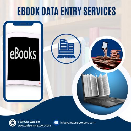 eBook Data Entry Services