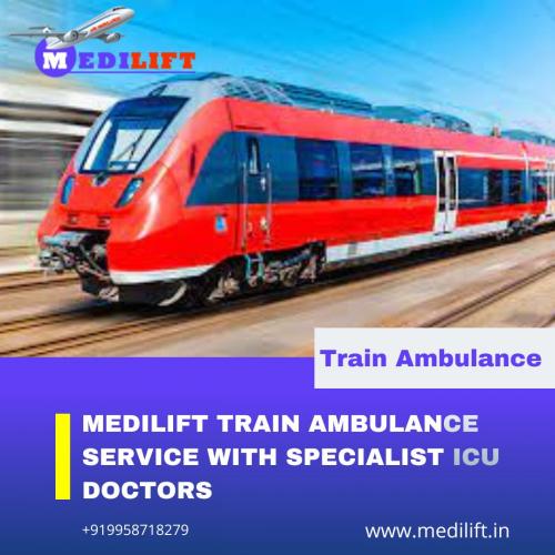 Obtain Medilift Train Ambulance in Guwahati with World-class Medical Features