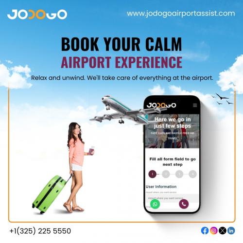 Book Your Calm Airport Experience - JODOGO