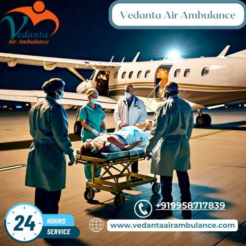 Vedanta Air Ambulance is Reliable Medical Transportation Company Offering Immediate Help