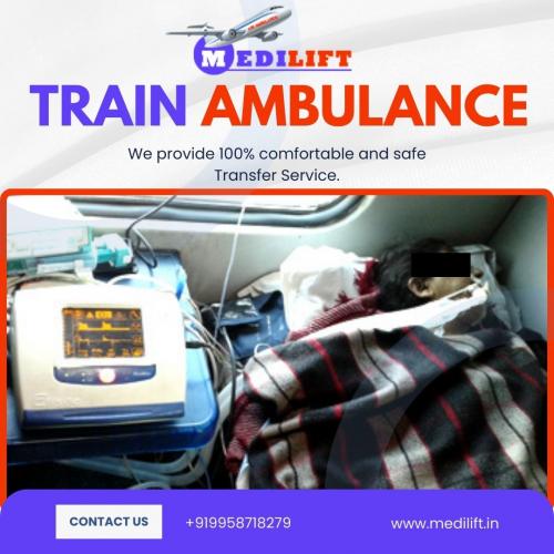 Pick Medilift Train Ambulance in Mumbai for Convenient Patient Shifting