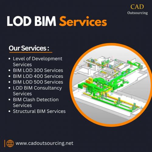 LOD BIM Services - CAD Outsourcing