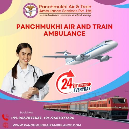 Bed to Bed and Trouble-Free Medical Transfer is Provided by Panchmukhi Air and Train Ambulance