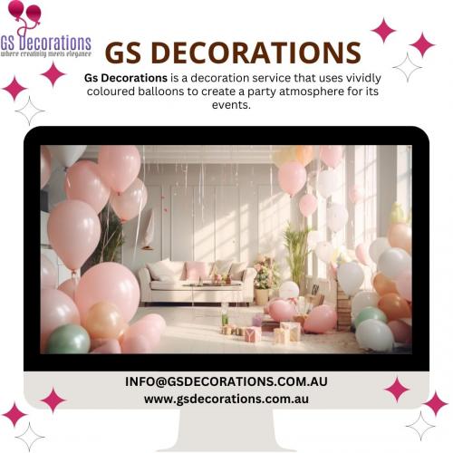 Balloon Decoration Services in Adelaide