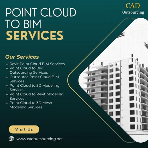 Point Cloud to BIM Services - CAD Outsourcing