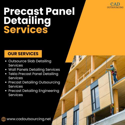 Precast Panel Detailing Services - CAD Outsourcing