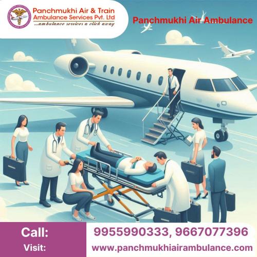 Panchmukhi Air and Train Ambulance Utilizes Best-Facilitated Ambulances for the Transfer of Patients