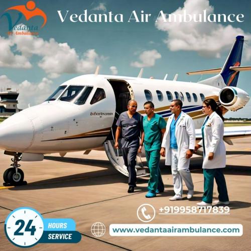 Vedanta Air Ambulance is an Efficient Medical Transportation Company Offering Immediate Help