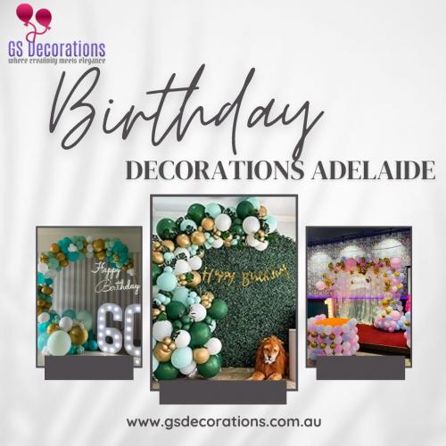 Birthday Decoration Services in Adelaide