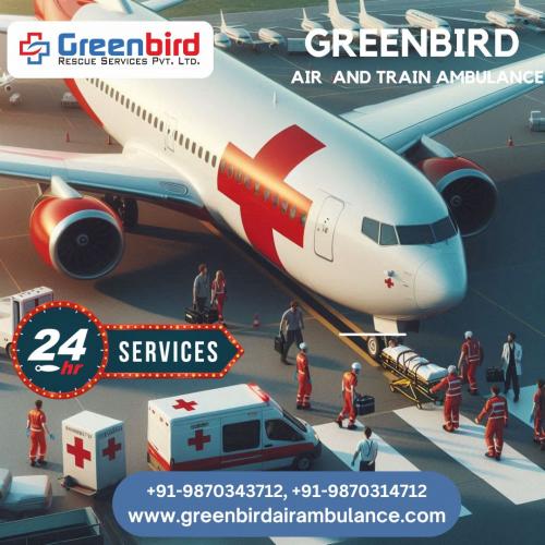 Greenbird Air and Train Ambulance Manages to Shift Patients Comfortably