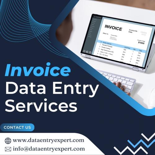 Invoice data entry services