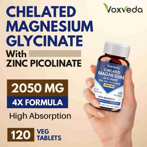 Chelated Magnesium Tablets Banner 2