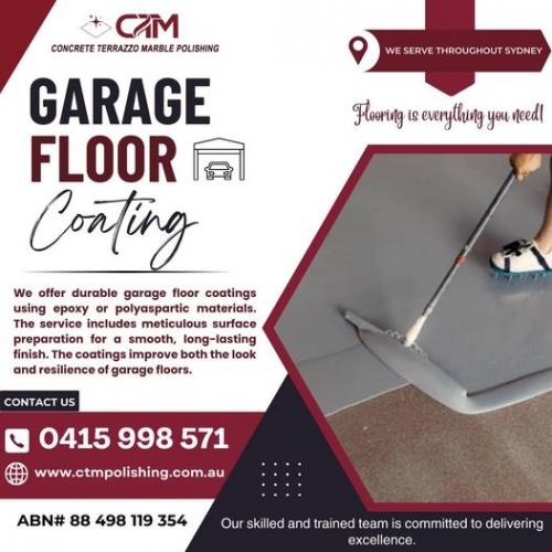 garage floor coating ctm polishing