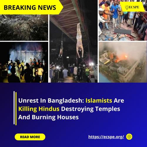 Unrest In Bangladesh Islamists Are Killing Hindus Destroying Temples And Burning Houses