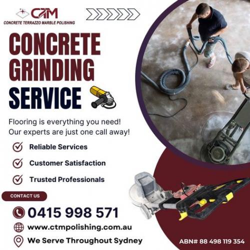 concrete grinding services ctm polishing