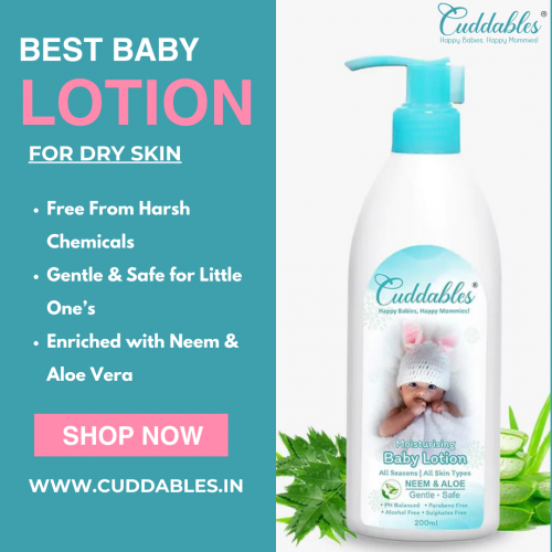 baby lotion for dry skin