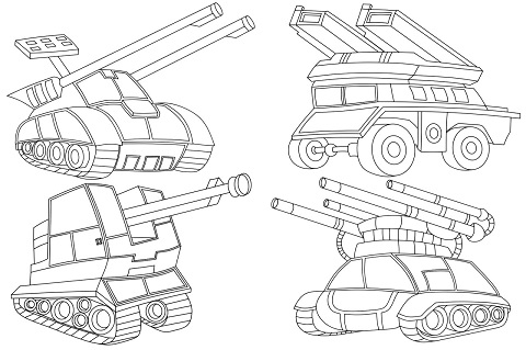 Military Coloring Pages