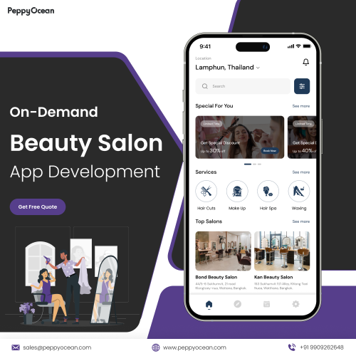 beauty salon app development