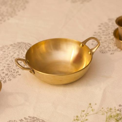 kansa-tulsi-serveware-kadai-1-zishta-traditional-kansa-serveware
