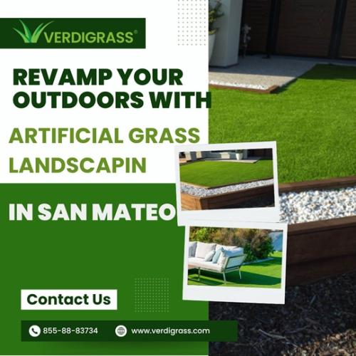 Say Goodbye to Lawn Maintenance with Artificial Grass in San Mateo!