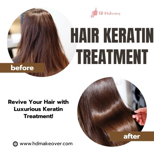Revive Your Hair with Luxurious Keratin Treatment!