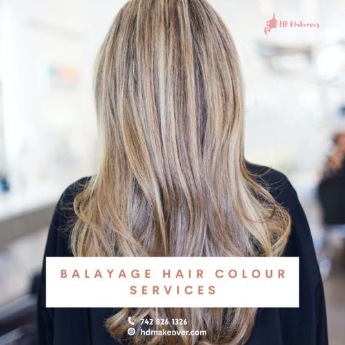 Get a Natural, Sun-Kissed Look with Our Balayage Hair Colour Services!
