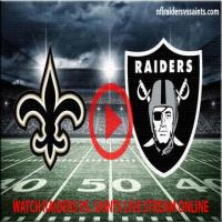 Saints vs Raiders