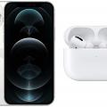 New Apple iPhone 12 Pro (512GB) - Silver with Apple AirPods Pro